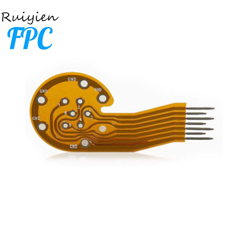 Personalizați Rohs Automotive Consumer Electronics Electronics led circuit imprimat flexibil fpc fpcb cu senzor de amprentă placă FPC