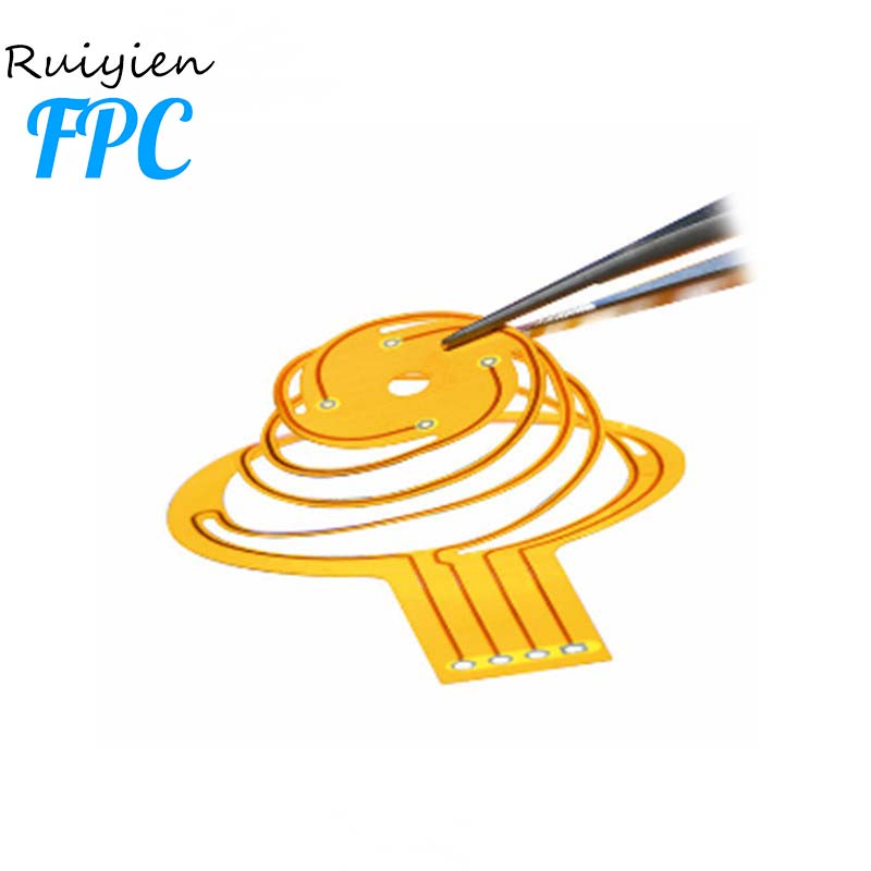 Fabricarea circuitului imprimat flexibil fpc adeziv din material polimidic degetul din aur Amprentă flexibilă pcb placă circuit cablu fpc