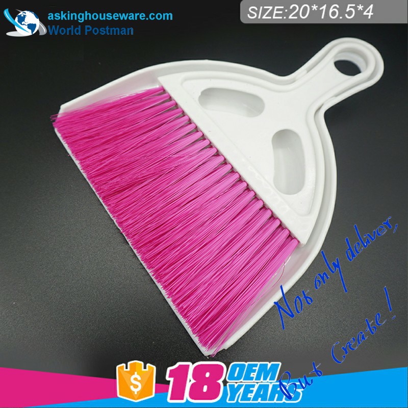 Perie de praf Akbrand de dimensiuni reduse Broom cu perie și perie în formă de jumătate de lună