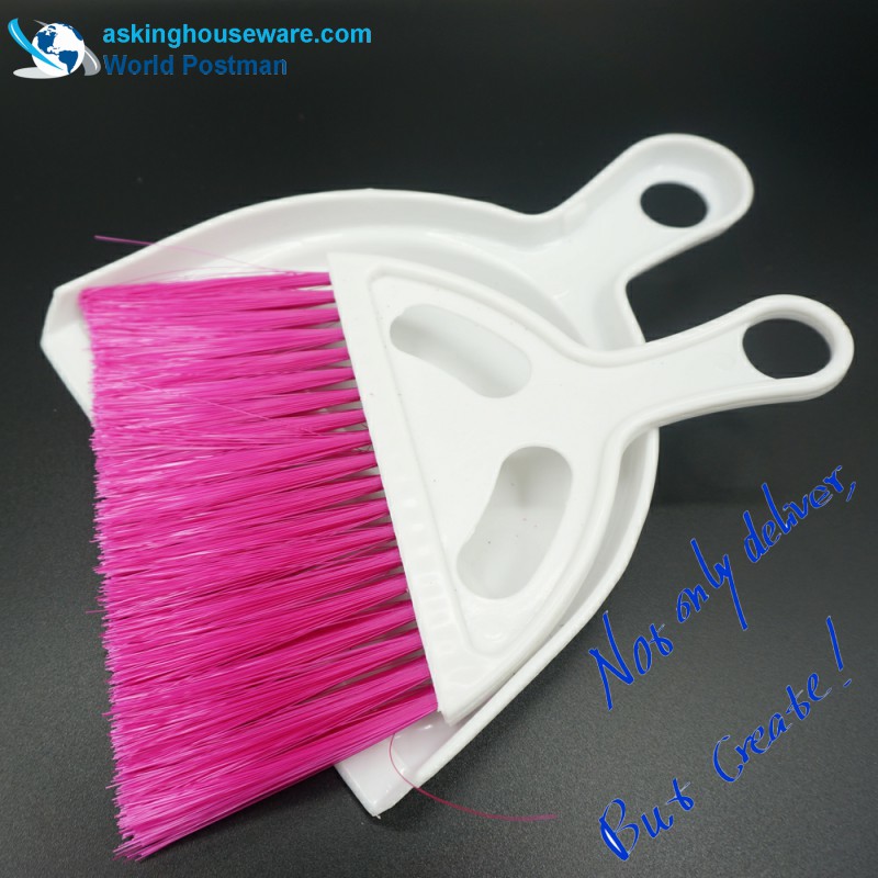 Perie de praf Akbrand de dimensiuni reduse Broom cu perie și perie în formă de jumătate de lună