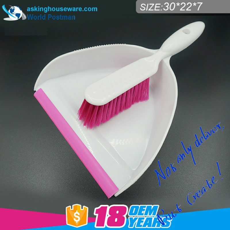 Pensula Akbrand Dustpan perie cu intrare mai largă și linie din PVC