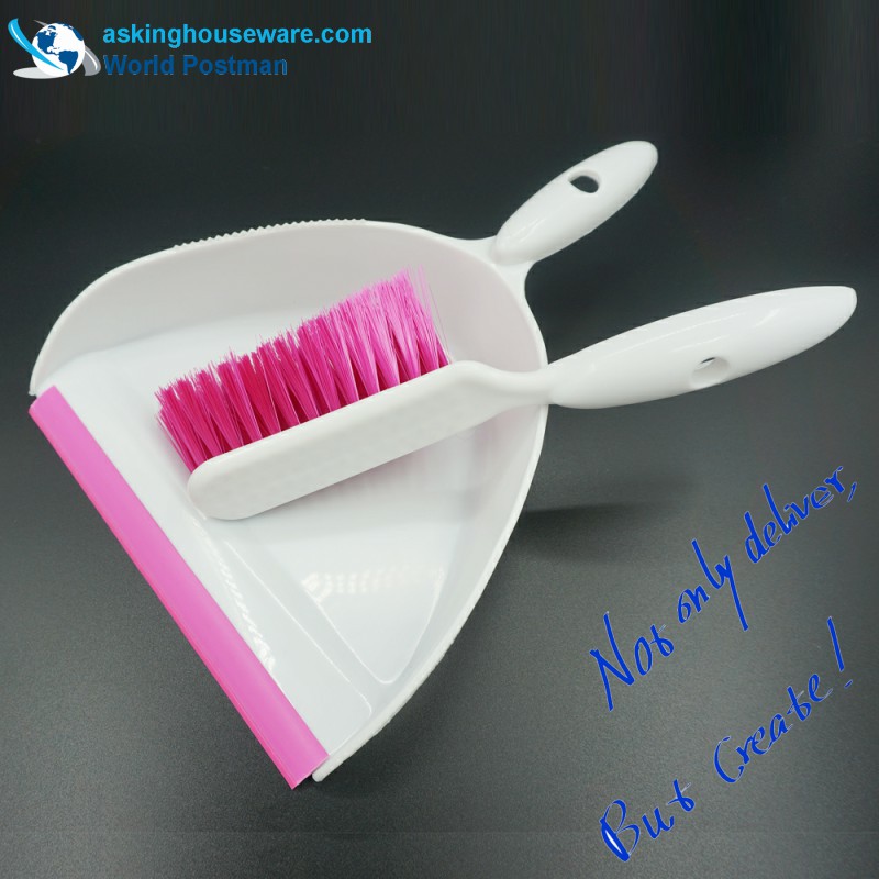 Pensula Akbrand Dustpan perie cu intrare mai largă și linie din PVC