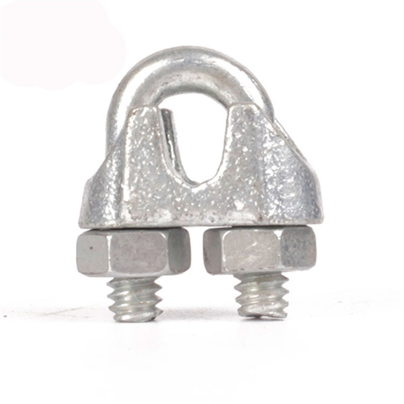 Produse calde Rigging Hardware DIN1142 Clemă de sârmă maleabilă zincată DIN1142