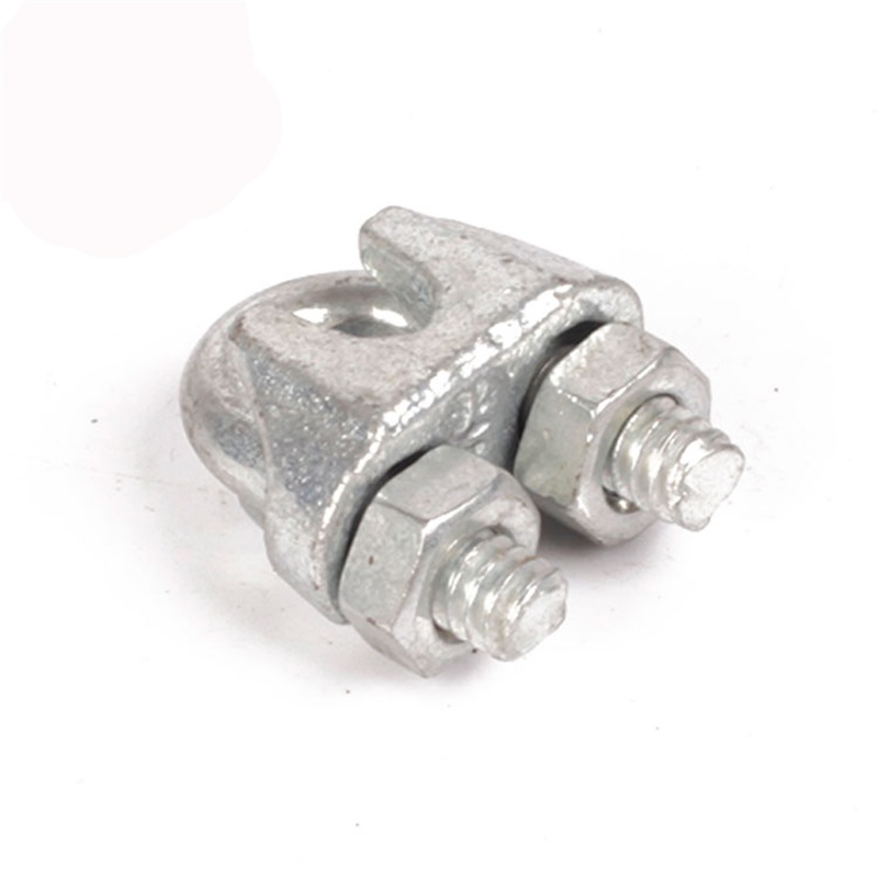 Produse calde Rigging Hardware DIN1142 Clemă de sârmă maleabilă zincată DIN1142