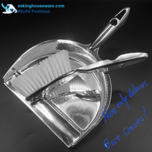 Pensulă Akbrand cu dimensiuni medii, perie de praf, acoperită cu argint