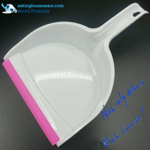 Pensula Akbrand Dustpan Broom cu formă de undă PVC Line la intrarea Dustpan