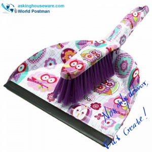 Peria de praf Akbrand Water Mark Dustpan cu linie din PVC la intrarea Dustpan