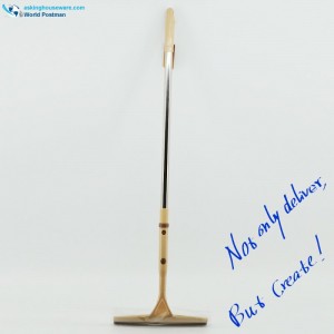 Akbrand Piesă geam cu mâner lung de 135 cm cu țeavă elastică din oțel inoxidabil