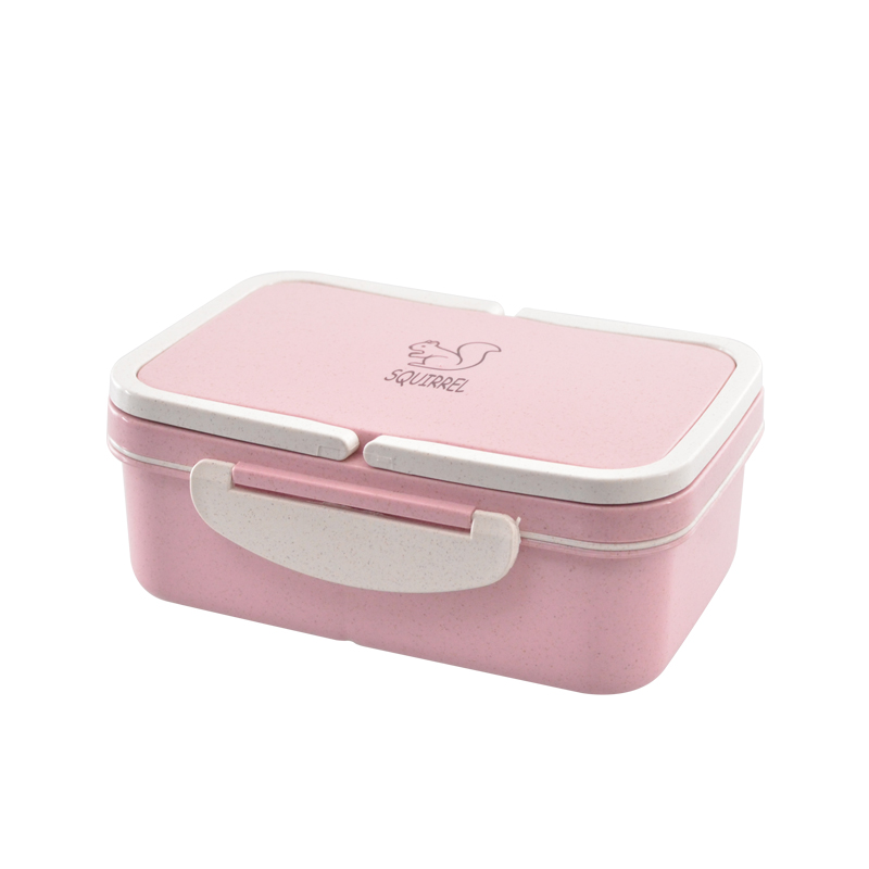 Rezistent la scurgere Cu 3 compartimente Containere pentru prânz Bento-free BPA pentru copii