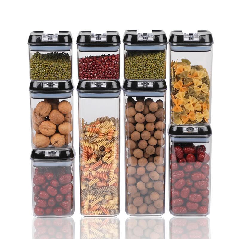 Set de containere pentru depozitarea alimentelor 9 piese