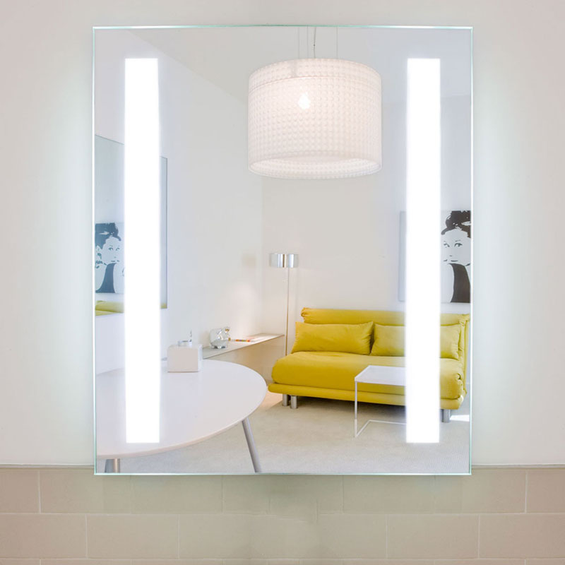 Oglinda de baie retroiluminată cu LED-uri de lux din UE și SUA-ENE-AL-102