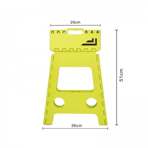 Scaun pliabil ușor din plastic pentru halat, bucătărie și picnic