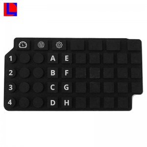 Alarma pentru tastatura a butoanelor de cauciuc electronice personalizate din fabrică