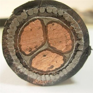 35mm cu 4 nuclee blindate cu cablu de izolare Xlpe STA SWA pentru subteran