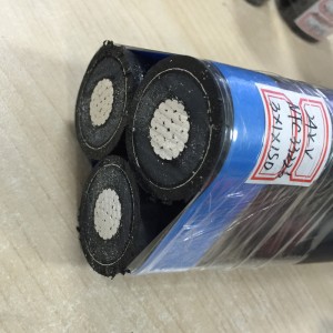 NFC33226- Cablul de alimentare izolat UG MV PR XLPE 12KV 24KV 36KV pentru subteran