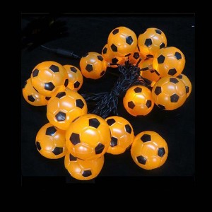 Fotbal cu LED-uri Lumină cu Șiruri Decorative pentru Crăciun / Sărbători