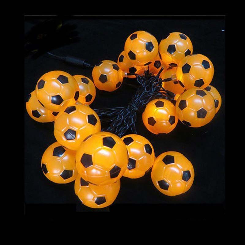 Fotbal cu LED-uri Lumină cu Șiruri Decorative pentru Crăciun / Sărbători