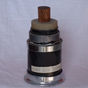 Cablu de cupru DC 300mm rezistent la apă Cablul de cupru de înaltă tensiune 220KV