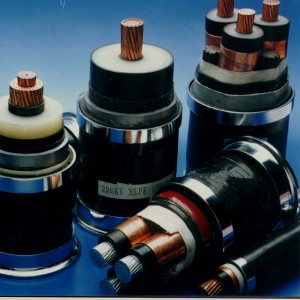 Cablu de cupru DC 300mm rezistent la apă Cablul de cupru de înaltă tensiune 220KV