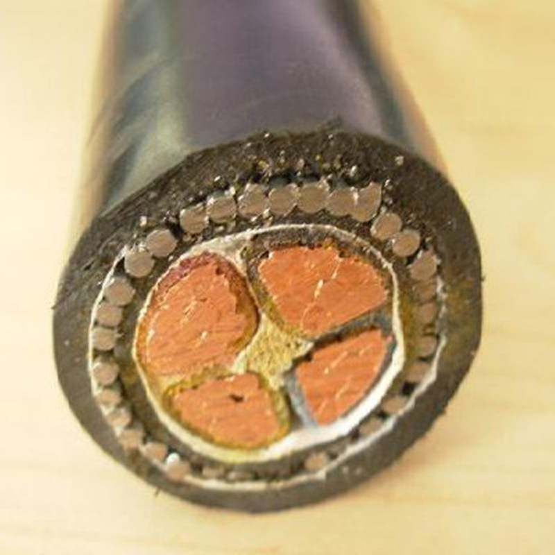 95mm2 4 Core Cable XLPE / PVC Armored Conductor Conductor LV Multi Core Swa Cable
