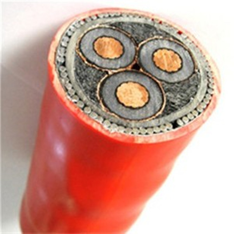 240mm 3 Core Cu 185sqmm Cablu blindat multi core Xlpe Swa Pvc 33kv