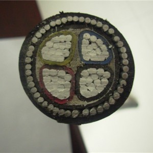 Cablu Swa cablu blindat din aluminiu 600v Xlpe Cablu Hdpe 150Mm 4 cablu blindat cu miez