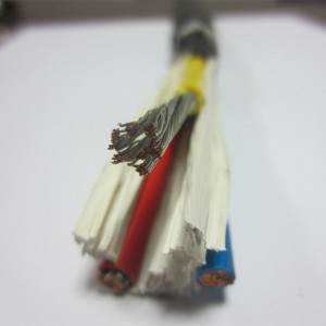 Cablu concentrat split de joasă tensiune 8 / 2AWG cu izolație din PVC
