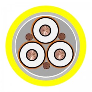 Putere blindată, 5KV 133% / 8KV 100%, ecranat, cablu VFD 3 / C