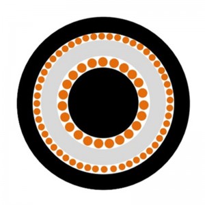 Cablu VFD PROTECȚIE DE ILUMINARE COAXIALĂ CABLU DE Cauciuc