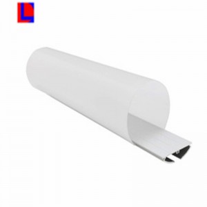 Obiectiv canal led cu bandă de aluminiu