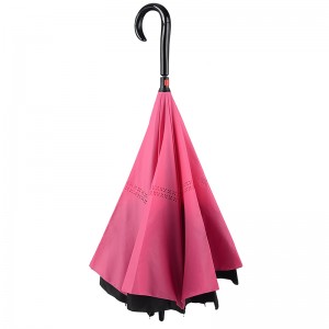 Angrosisti umbrela rezistenta la vant inversa umbrela inchisa inversa maner J pentru masini