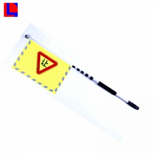 Drapel de avertizare din aluminiu pentru siguranță la vânzare la cald