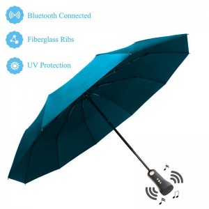 Difuzor Bluetooth umbrelă muzică Protecție UV noua invenție umbrelă pliabilă specială 3