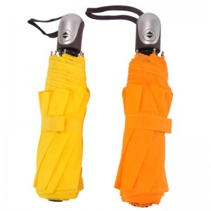 umbrelă pliabilă automată umbrelă deschisă și închisă promoțională umbrela cadou 3 ori