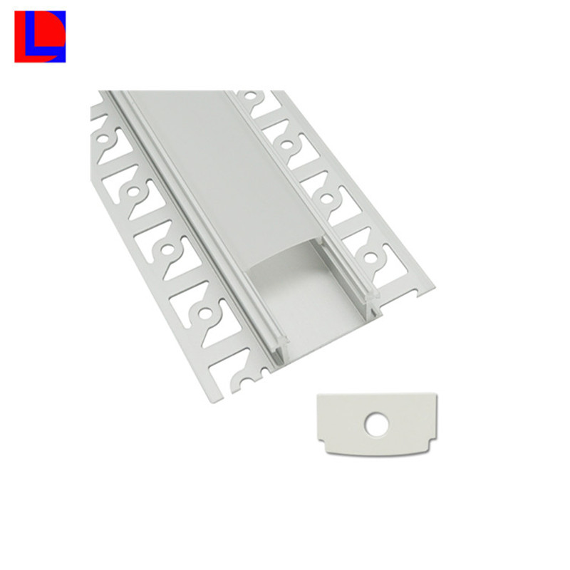 Profil de aluminiu cu diferite forme de înaltă calitate, cu huse din plastic