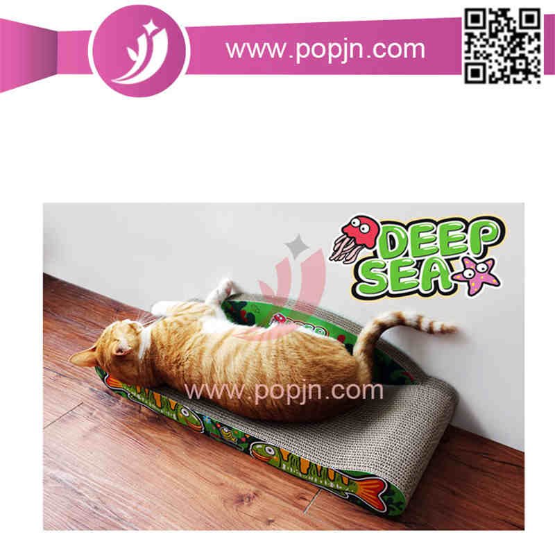 pat pliabil din carton pentru pisici, zgârietor, pat de casă