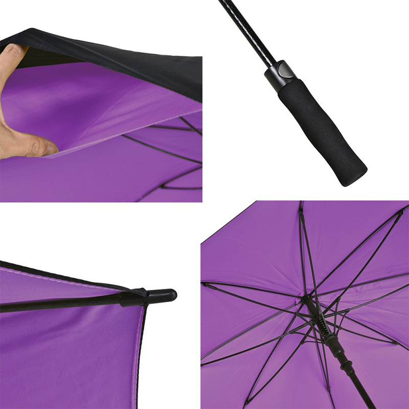 Umbrelă chinezească cu un strat dublu de dimensiuni mari de 32 de inci de dimensiuni mari