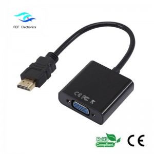 Convertor hdmi mascul în vga feminin Cod: FEF-HIC-001