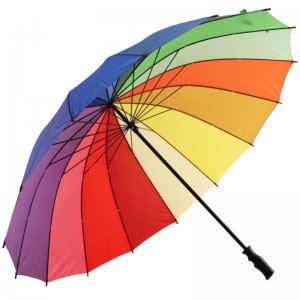 Umbrella de golf rezistentă la apă cu logo-ul plin de culoare personalizată pentru promovare