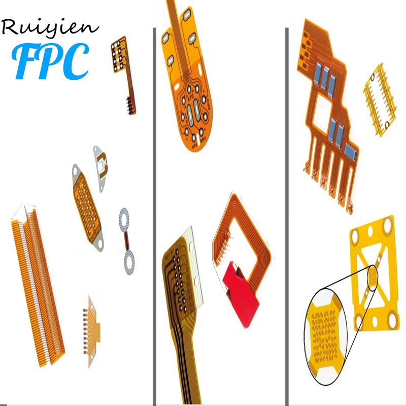 Placă de circuit de imprimare flexibilă, conector FR4 fabrică FPC, producător de ansambluri de pcba