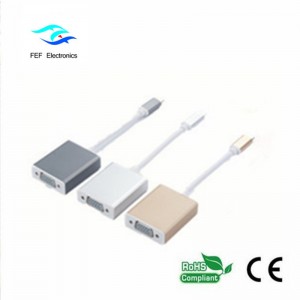 Convertor USB 3.1 tip-C mascul-VGA Cod: FEF-USBIC-002