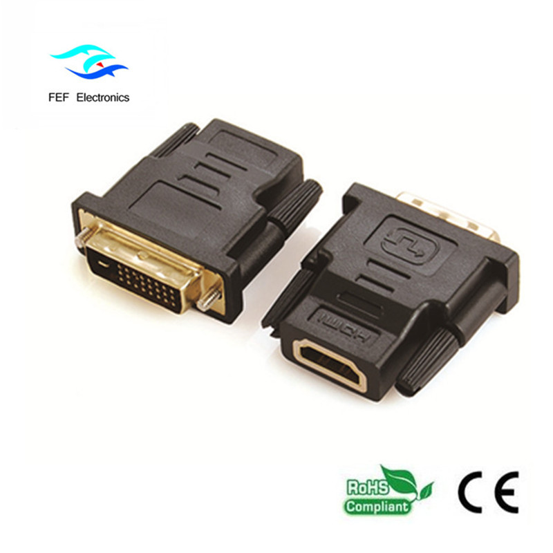 DVI (18 + 1) adaptor de sex masculin la HDMI Cod: FEF_HD-001