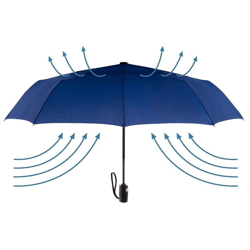 Umbrela pliabilă cu 2 straturi ventilată cu 2 straturi