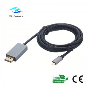 USB TYP-C în Mini Displayport Convertor masculin Cod Shell ABS: FEF-USBIC-014