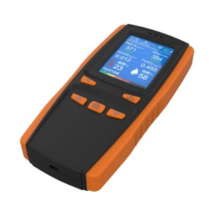 Monitorul calității aerului AirVisual Pro Compara calitatea aerului interior și exterior [PM2.5, CO2, AQI, temperatură, umiditate] Calitatea și prognoza în timp real a aerului