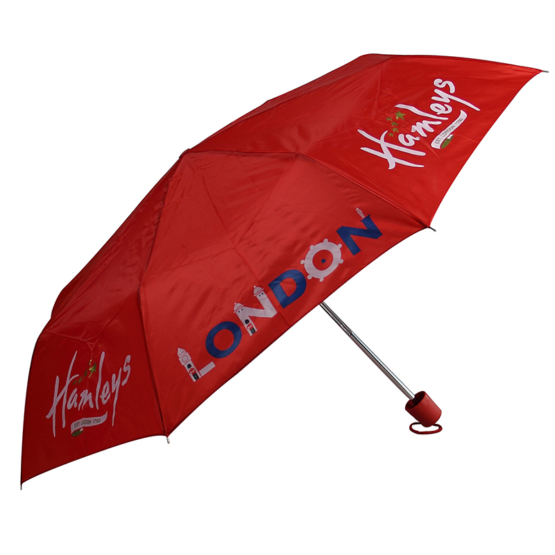 2019 umbrelă personalizată Copii de artă manuală alb-negru culoare 3 umbrelă pliabilă