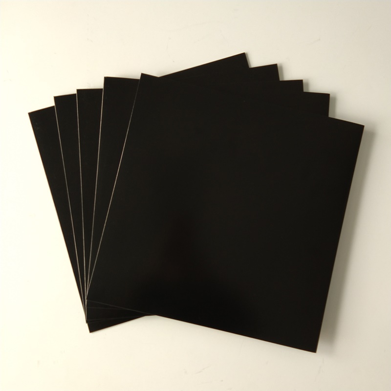 12 Huse de înregistrare din carton negru cu găuri
