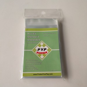 Mânecă de cărți standard, transparentă, transparentă transparentă, transparentă transparentă 63,5x88mm pentru jocuri de joc