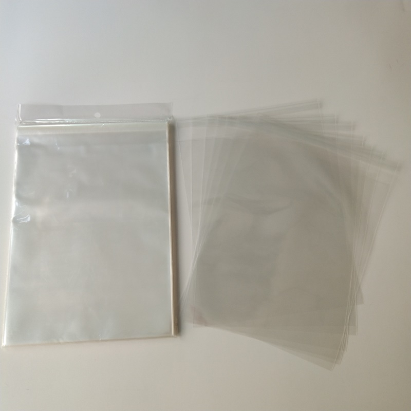 Geantă de cristal transparentă de 2mil poli transparent