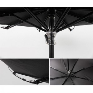 Publicitate de marketing de 3 ori mai schimbătoare de culoare umbrele din țesătură de protecție UV deschisă